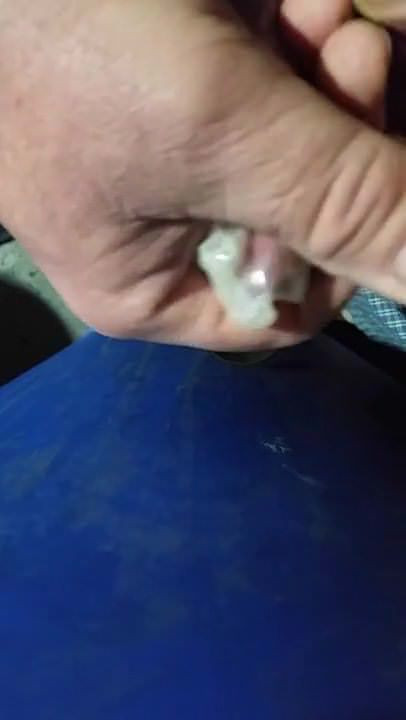 Masturbating with a condom