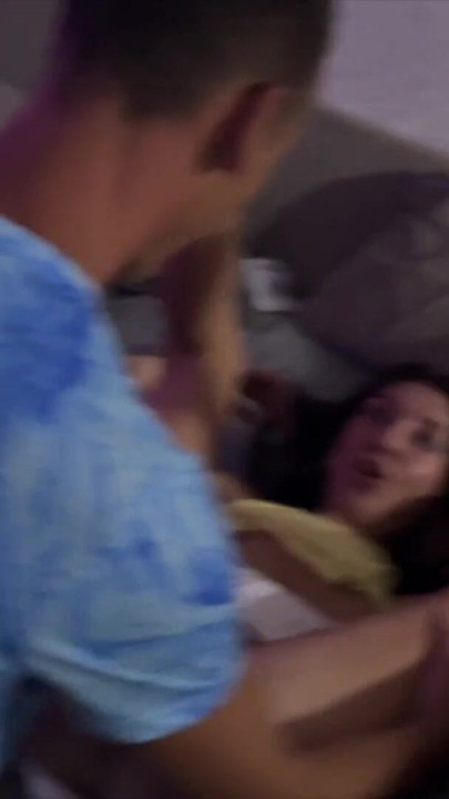 Iconic moment from "The cuckold didn't expect that the unfaithful woman would give herself to all the guys at the party in"