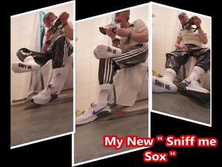 my new  Sniff me Sox  sniff sneakers and Shiny Clthes