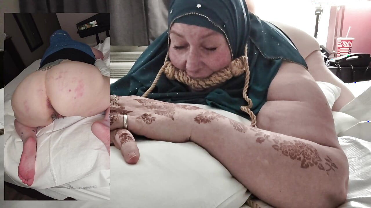 Hijabi Cripple Bum BDSM From Both Angles