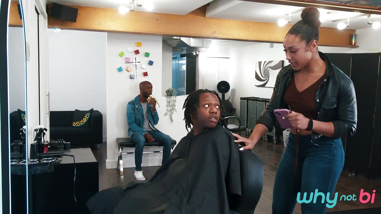 Whynotbi - Orgia Bi na Barbearia, Vamos Chupar Uns Bbcs