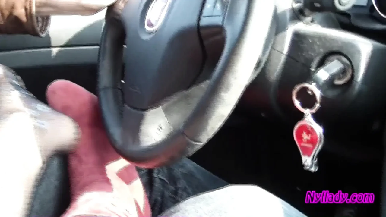 In the Car Playing with My Husband