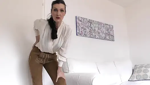 Bavyera lederhosen: göt koklayıcım ve dölüm ol, Lady Victoria Valente