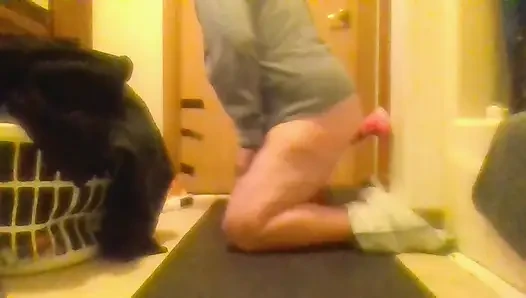 Seksi yoga oyunu bana dokun ve büyük göte boşal