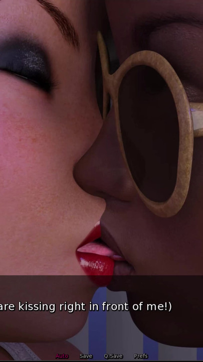 Stunning moment from "DMD #53 - Koko and elly kissed"
