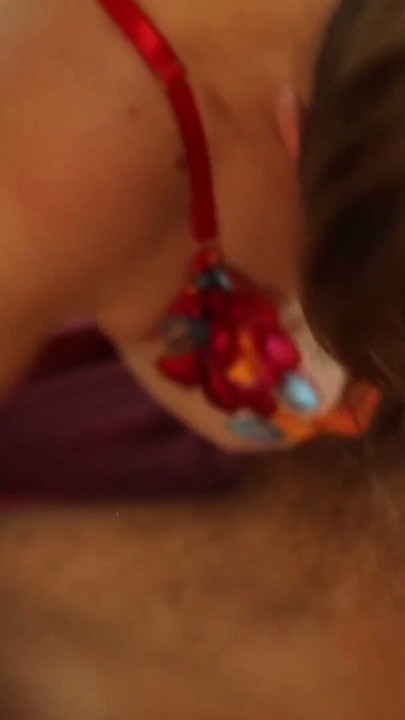 2292 (01) - Amateur French Couple, Clothed Sex, Satin Lingerie | Clip 2