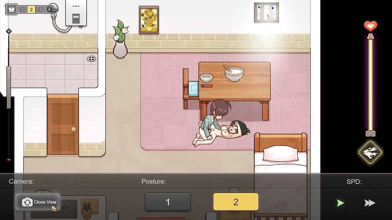 Am futut-o în casa ei - joc video 2D