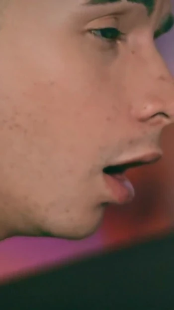 Memorable moment from "Big Dick Camilo Brown Fucking Cute Twink Juan Ferrer Bareback At The Bar Covering His Face In Cum"