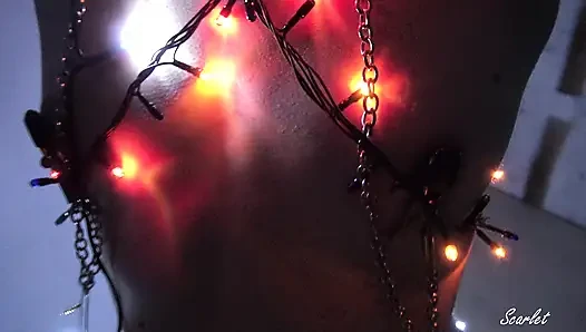 Mein ganz eigener devoter und fickbarer Weihnachtsbaum wird vollgespritzt!