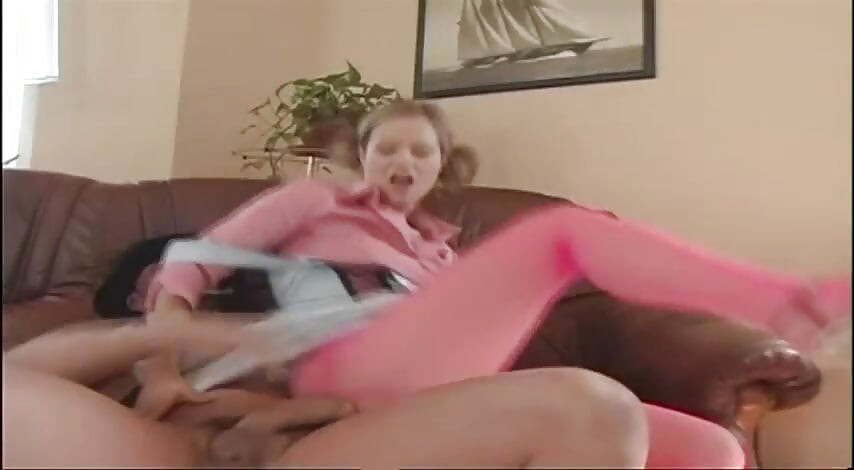 Blonde in stockings loves to suck