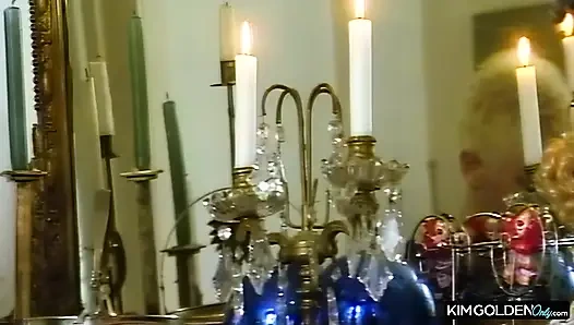 Leidenschaftliche Lesbenaction am Piano