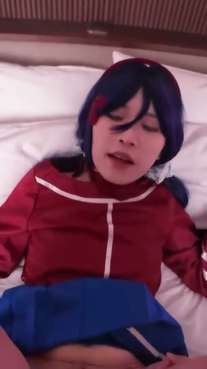 MiSide Mita cosplayer get Fucked, hentai japanese shemale cosplay | Clip 1
