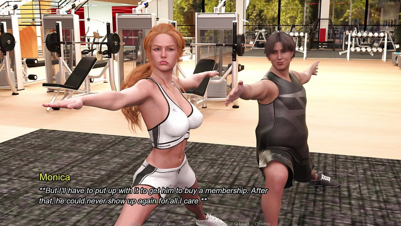 Kako izgubiti nevinost 4 - Monica pokušava da zavede Lea, ali je on pobegao dok joj je on čitao misli