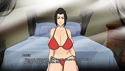 Ember Island - Testing Korra's Huge Tits