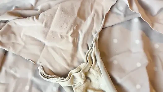 Cum on wife’s panties 30