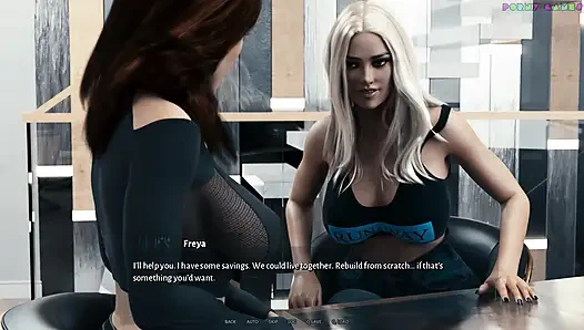 Rayuan cybernetic oleh 1thousand - threesome, anal dan blow yang tak terduga berturut-turut 34