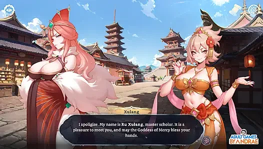 EP2: Гаремская фантазия, геймплей - красивые госпожи в имперском гареме