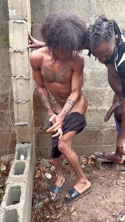 BBC Daddy Fucks Black Twink Outdoors