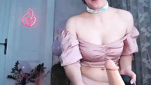 Fışkırtmalı dildo - seksi doğum günü akışı - tam gösteri - bölüm 3