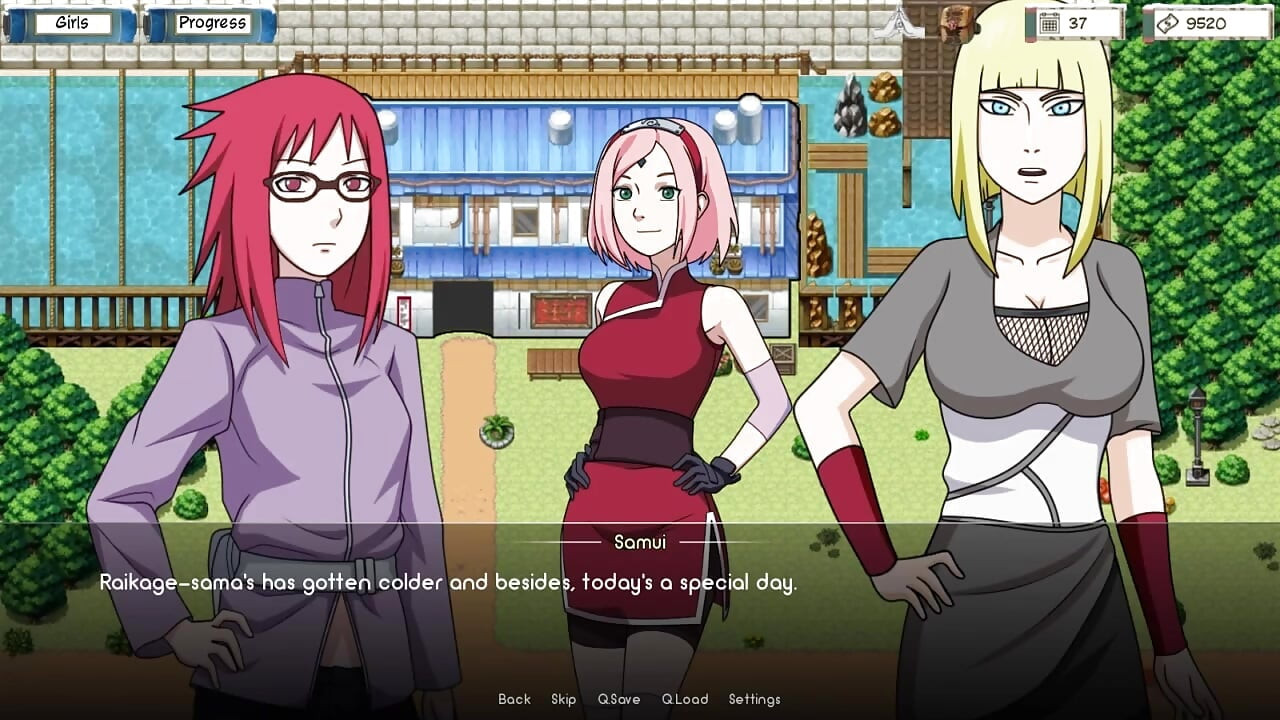 Naruto Hentai - Naruto Trener v0.17.2 Dio 75 Seksi Gole Ninja od Loveskysan69