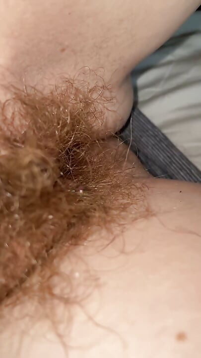 One Hair Heaven as a Single Pube Gets Caught Around My Clit Piercing