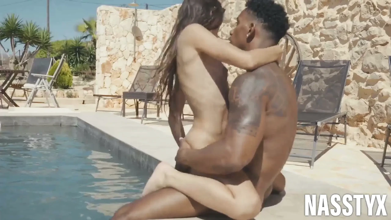 Black Cock Fills Tight Pussy