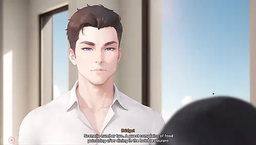 Animation MILF Gives the Newcomer Guy a Gentle, Passionate Hotel Welcome