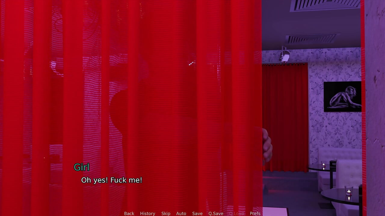 Lingkungan baru v0.9 - bagian 1b: pasangan tetangga mengundang ted dan violet ke glory hole club