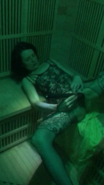 we watch while taking a sauna