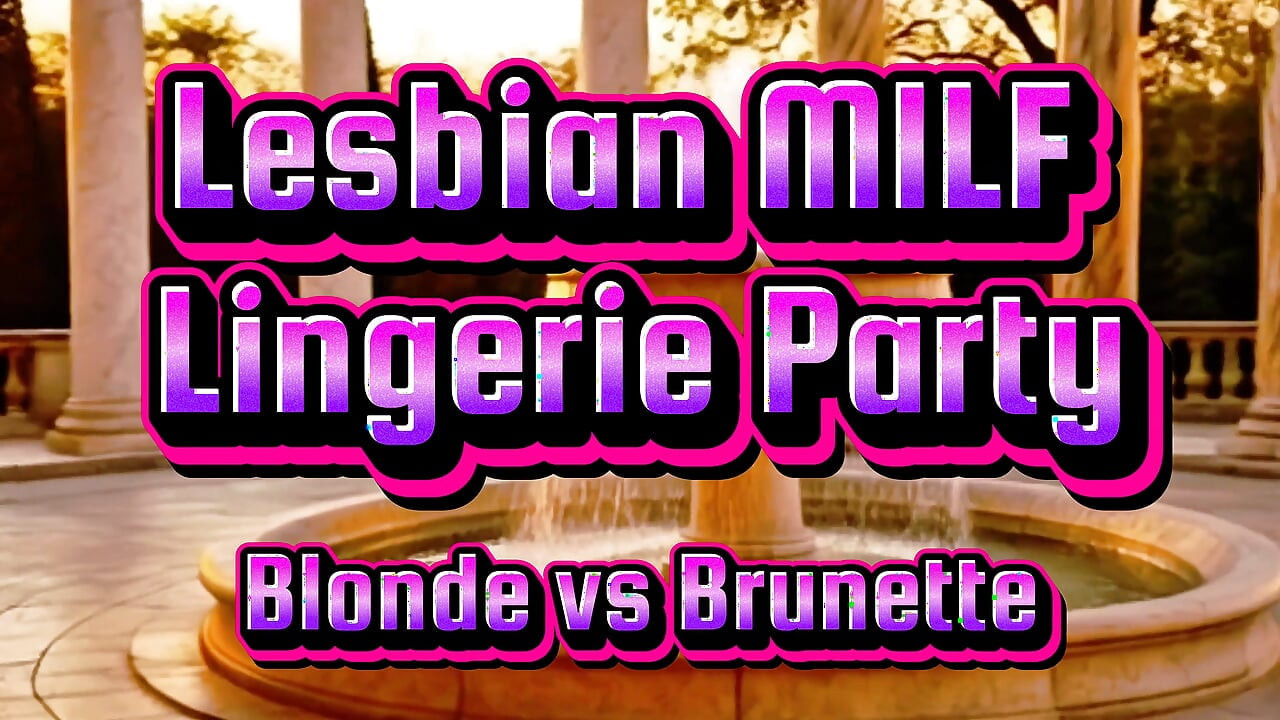 Hot MILF Lesbian Hookup After Lingerie Shopping