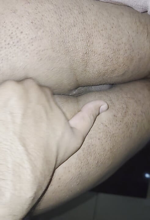 Spanking ass fingering & fist