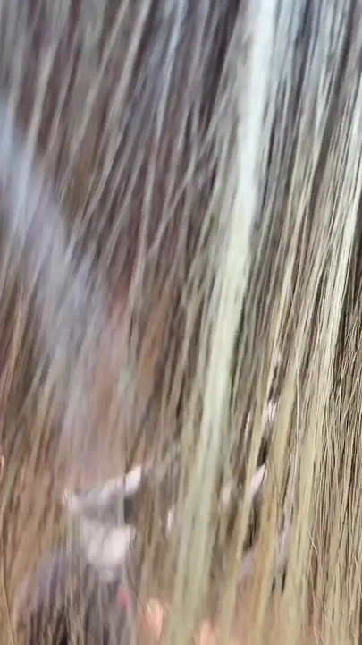 Key moment from "Nicky Mist swallowed cum after ardent blowjob public place"