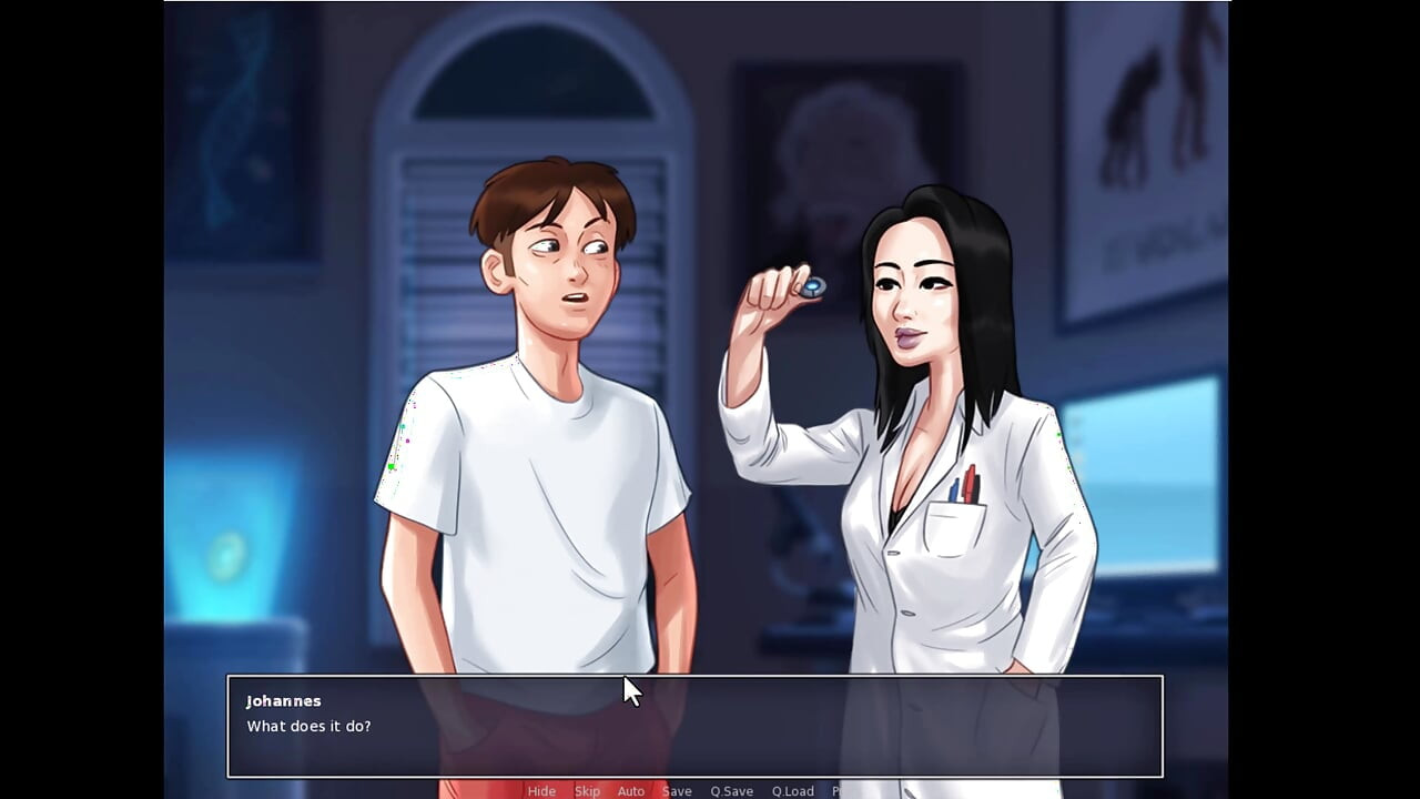 Summertime Saga - Jenny zaszła w ciążę - Diana dała mi ręczną robotę pod stołem - nowy projekt naukowy jest niesamowity FH