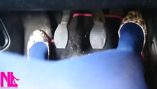 Çiçekli bale dairelerinde hızlı sürüş