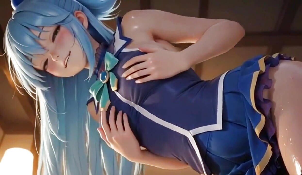 AI Waifus in hot Lingerie Micro Bikinis Shiny Skin SFW Compilation