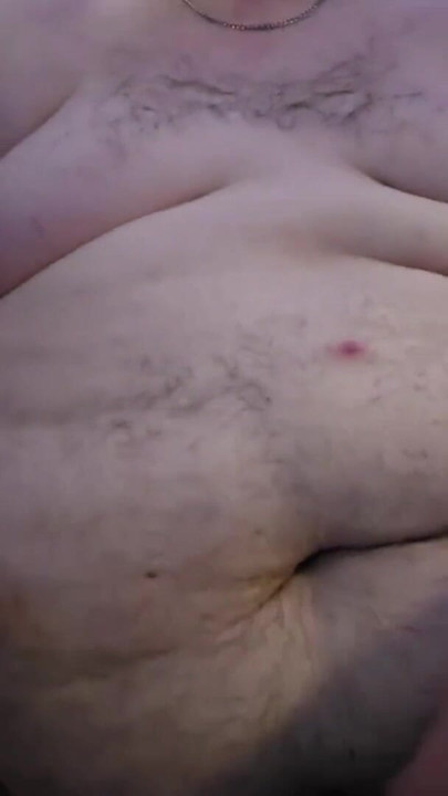 Superchub trying to make his soft cock cum | Clip 1