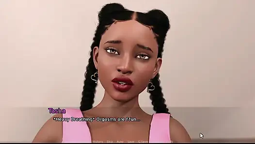 Tasha dan channel memeknya pakai kue cokelat 15 ive setelah pesta