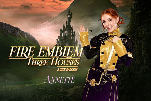 Madi Collins als Fire Emblem Annette löst ein Problem mit einem Orgasmus - vr Porno