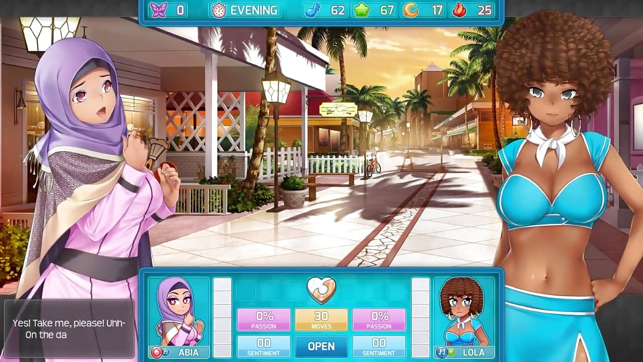 Huniepop 2 - 双重约会 - 第4部分 性感的阿拉伯美女 由loveskysan制作