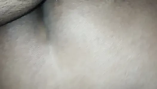 Fucking the bitch's pussy to shreds.