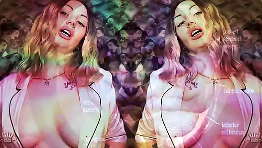 ASMR yang memesona & transformasi & kontak mata! Kau hanyalah tubuh sekarang dan akulah otakmu! Kalian semua milikku!