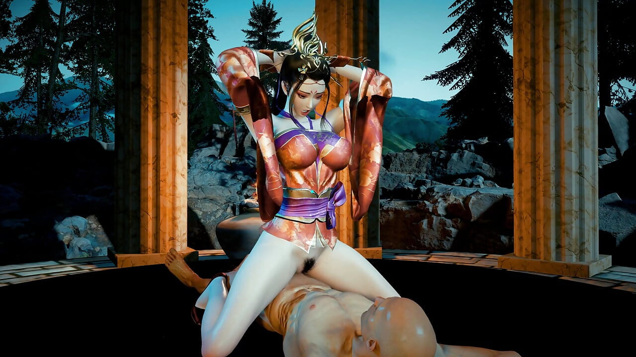 Císařovna vdova slouží nevlastnímu otcemu chlávku zlatého pána