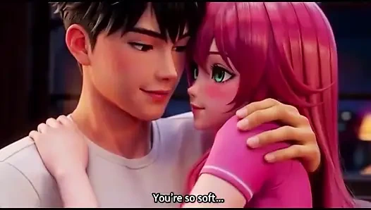 Üvey kız kardeş arzusunu tamamladıktan sonra üvey erkek kardeşini baştan çıkarıyor