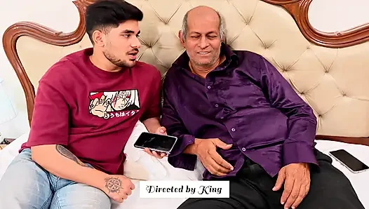 Indian step daughter fucked by step dad having hardcore sex with stranger and sucking boobs ( Hindi audio ) Srimoyee