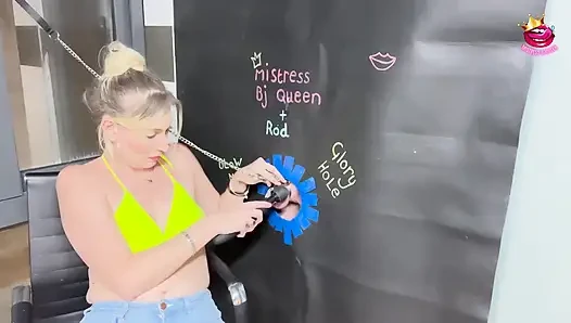 Keuschheitskäfig, gloryhole-verweigern