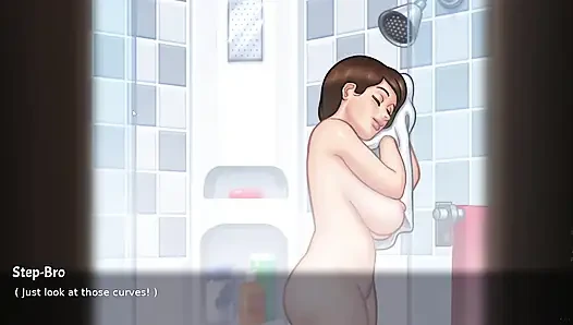 PC Game Hot Milf Handjob and Shower