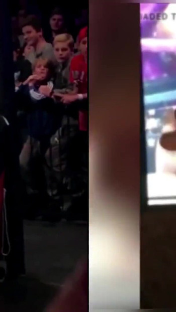 Iconic moment from "WWE Sasha Banks Cum Compilation"
