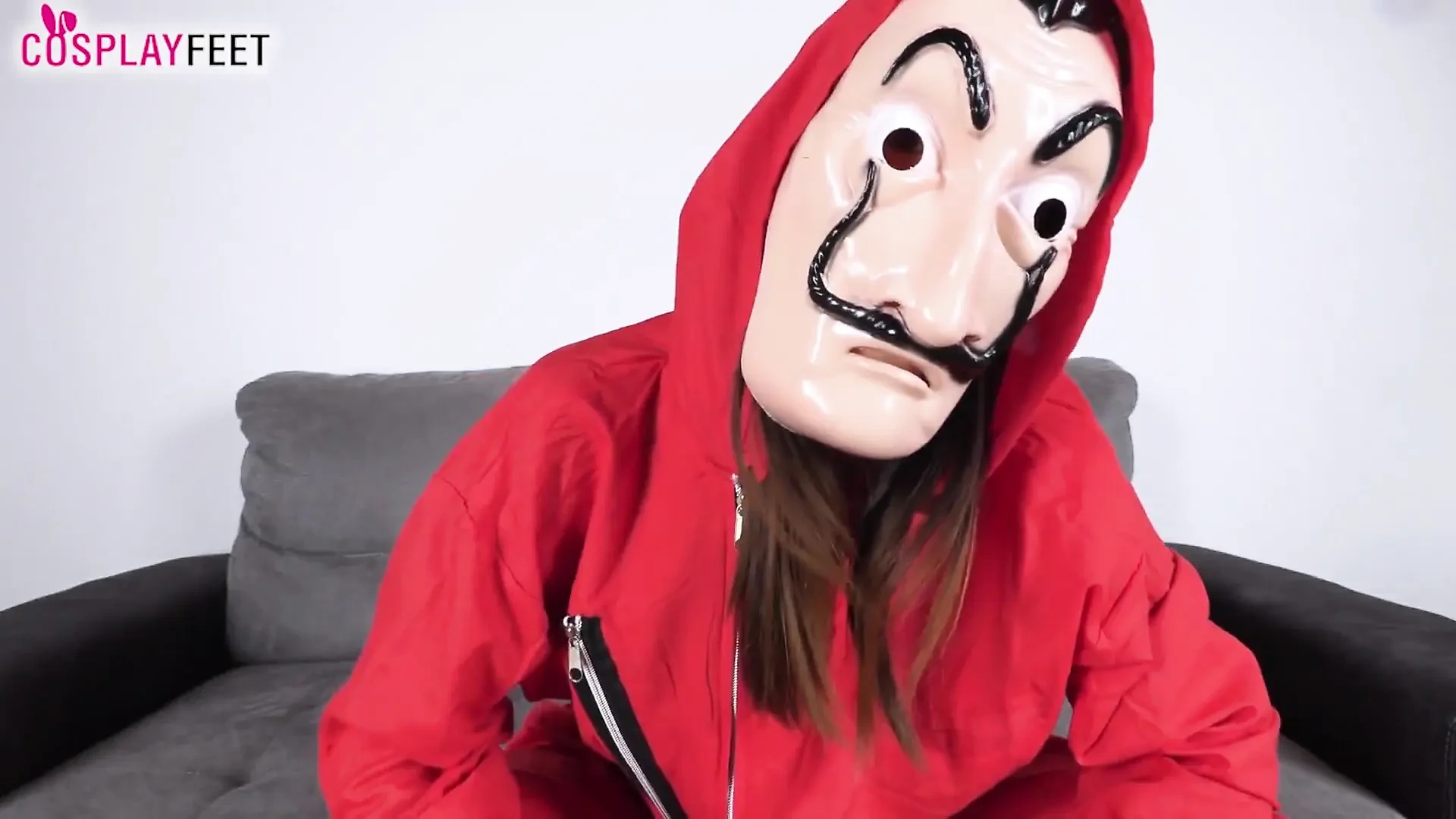 Hot Babe with Foot Tease