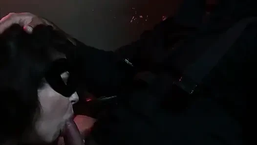 Konig get blowjob cum in mouth and she continue to suck