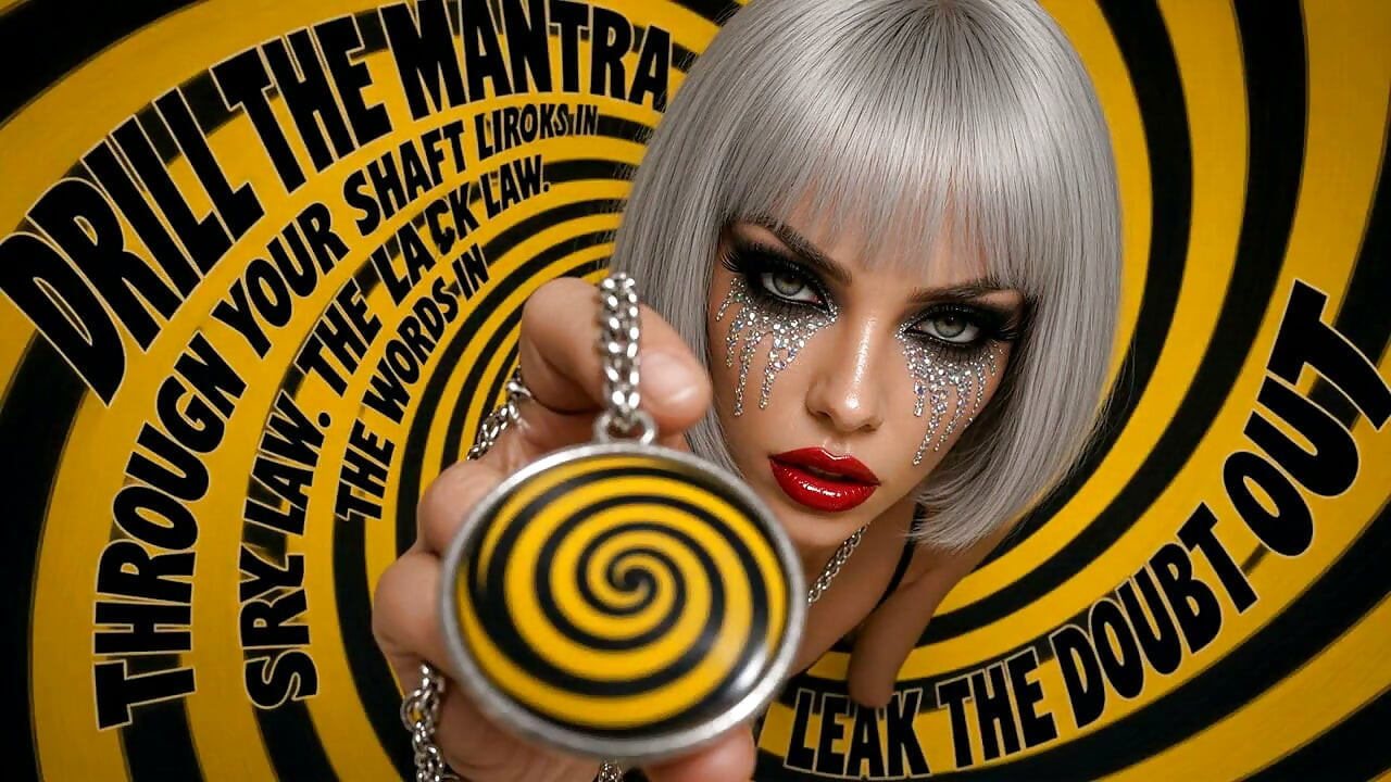 Drill the Mantra Through Your Shaft Like Law. Stroke the Words in - Leak the Doubt Out